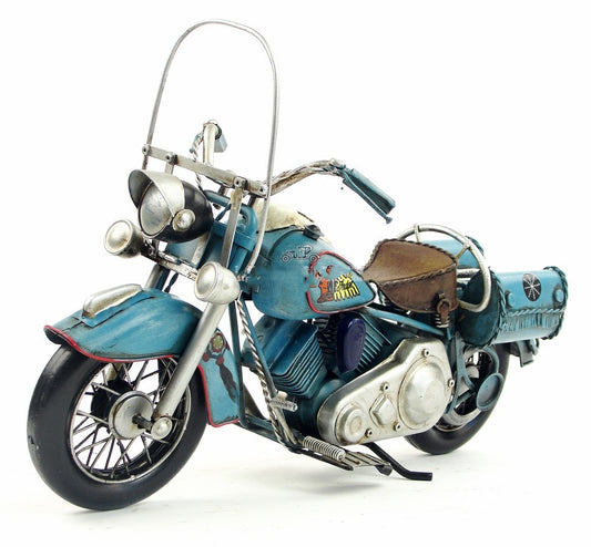 Handmade Retro Motorcycle Ornaments Wrought Iron Crafts