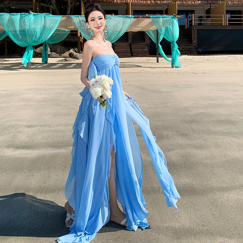 Holiday Super Fairy Wear High-end Seaside Wear Dress