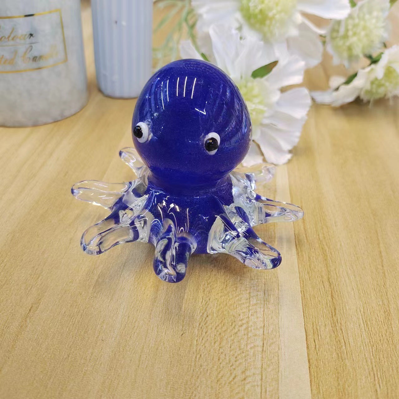Glass Luminous Animal Ornaments Octopus Creative Simple Craft Decoration Marine Crafts