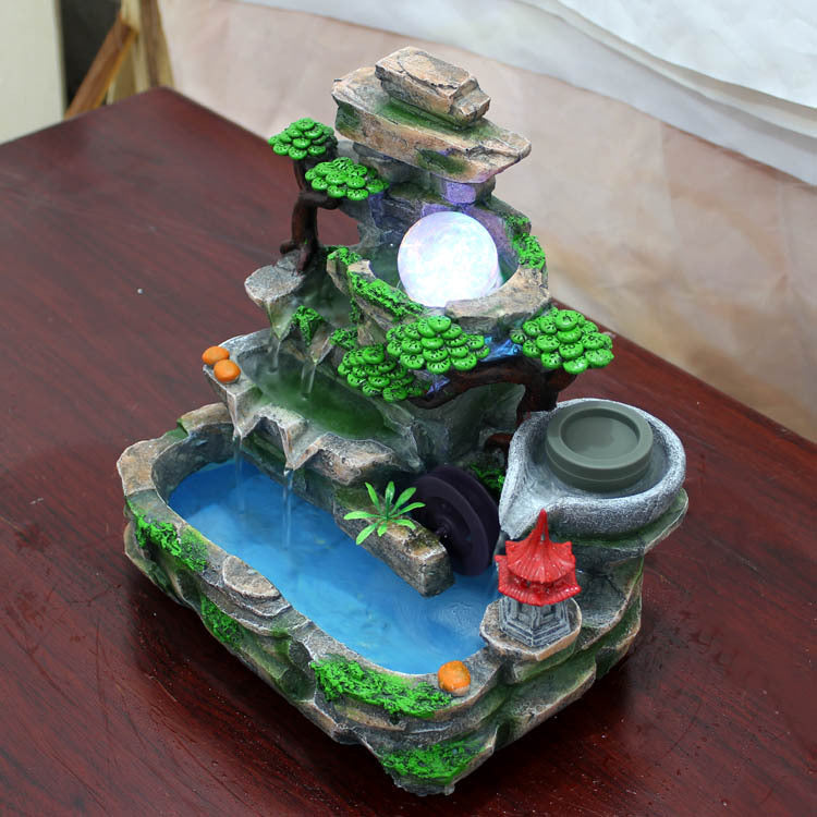 Flowing Water Relocation And Opening Lucky Craft Home Decorative Crafts