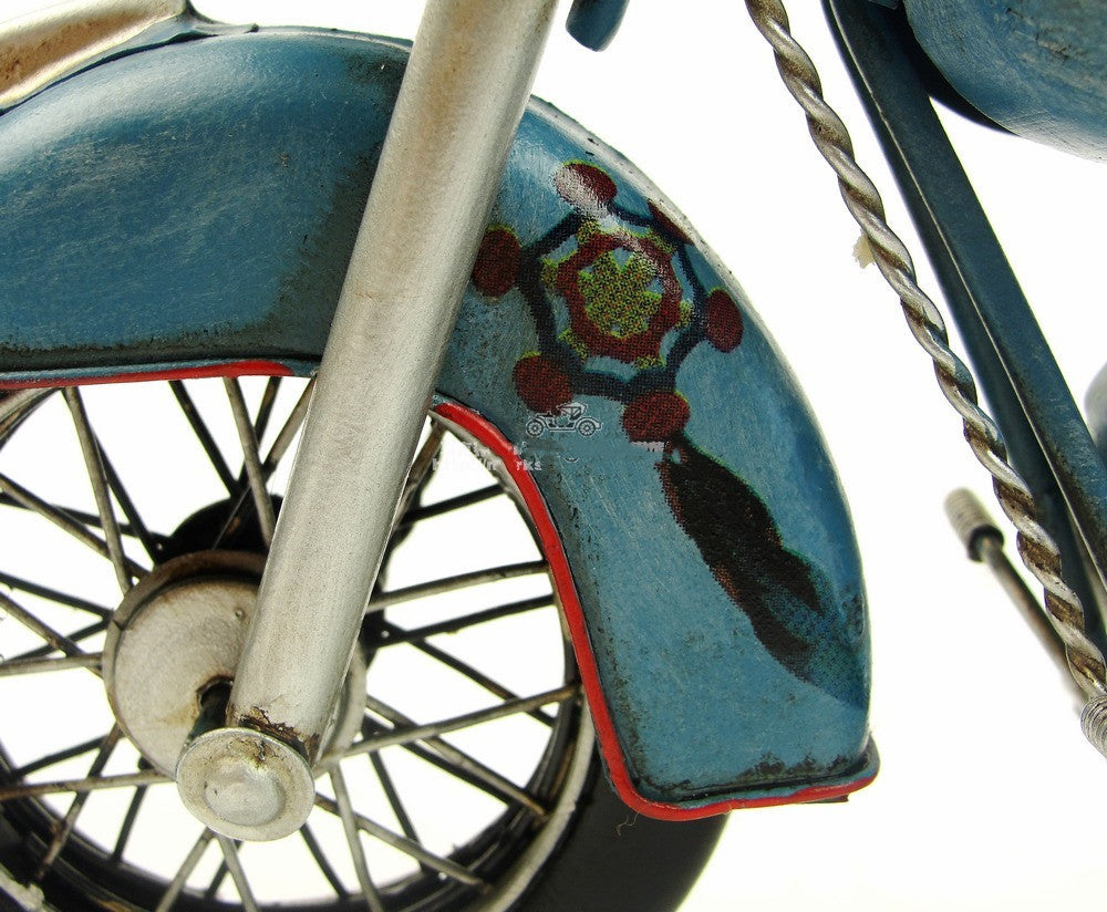 Handmade Retro Motorcycle Ornaments Wrought Iron Crafts