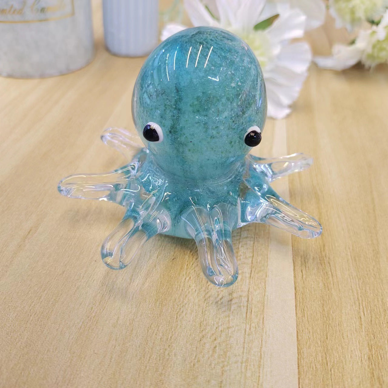 Glass Luminous Animal Ornaments Octopus Creative Simple Craft Decoration Marine Crafts