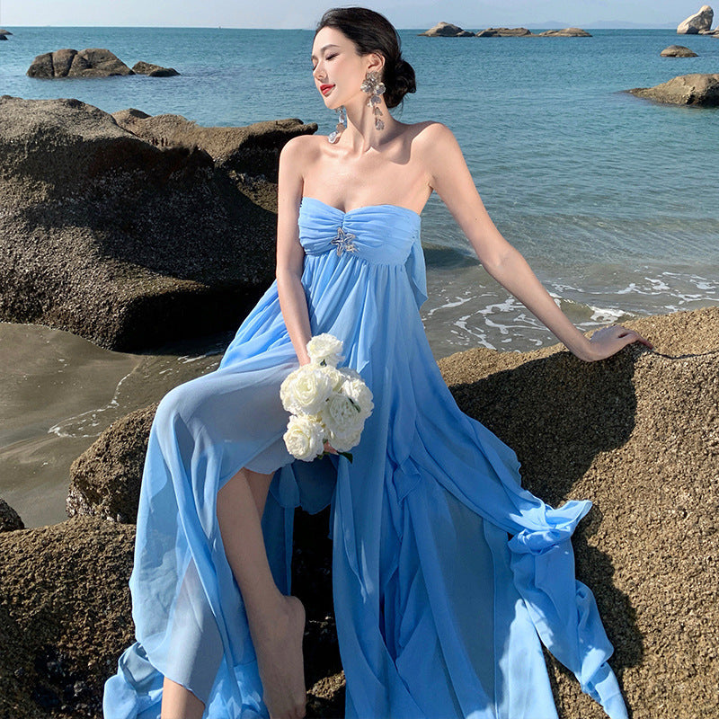 Holiday Super Fairy Wear High-end Seaside Wear Dress